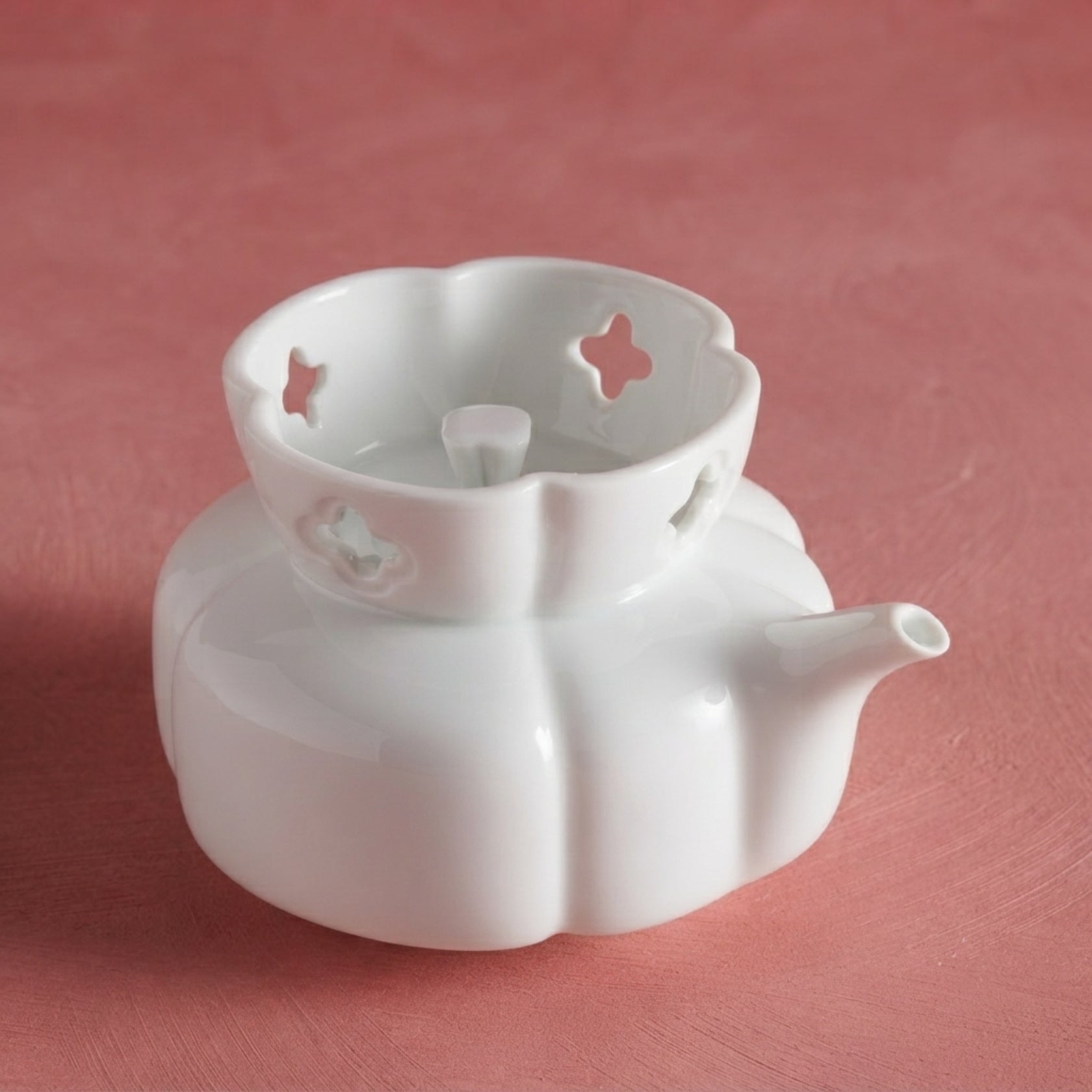 八方新氣 隨圓 咖啡杯 茶杯 茶器 茶具 花朶 瓷器 白瓷