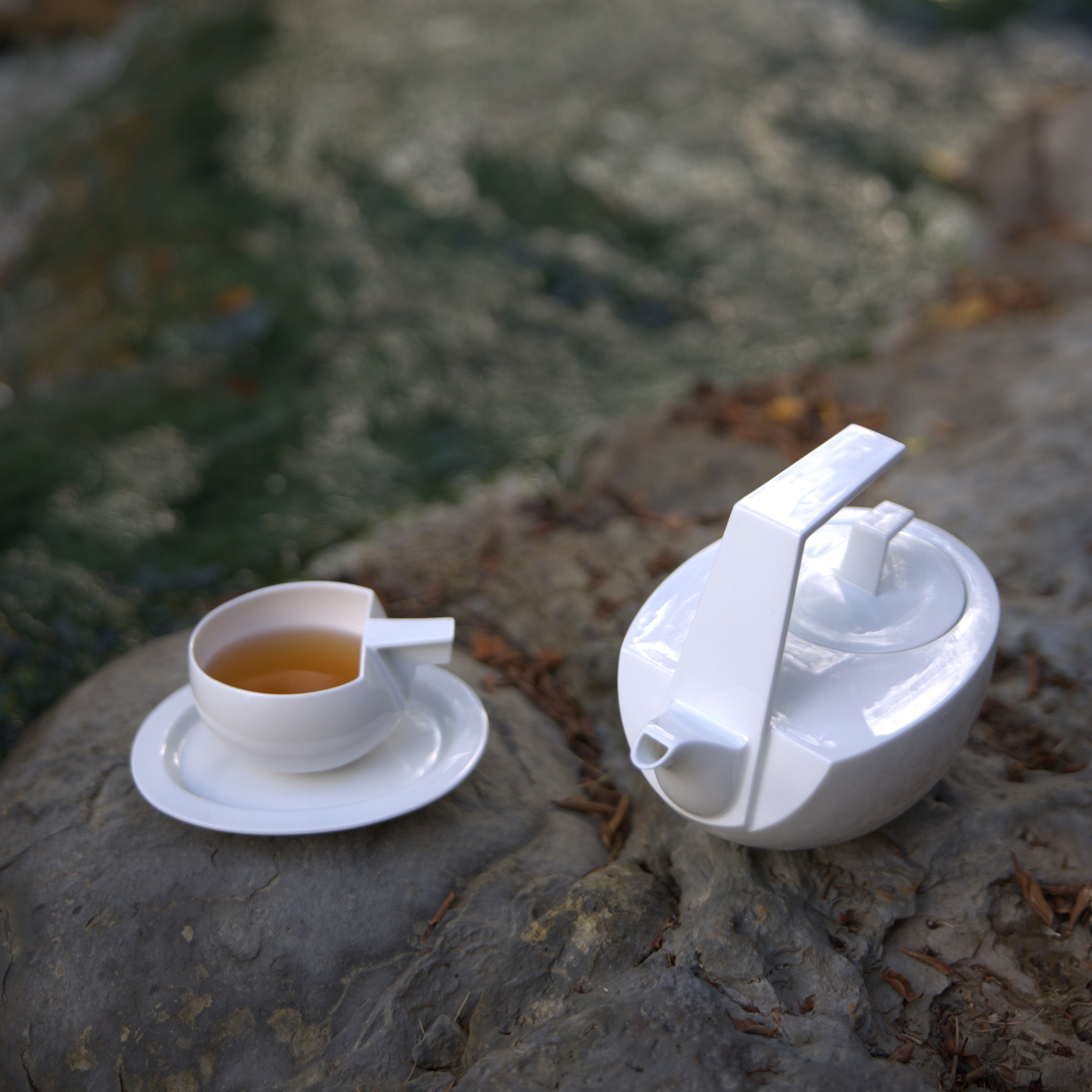 海量茶具組居家陳列|適合茶席與咖啡分享的白瓷收藏