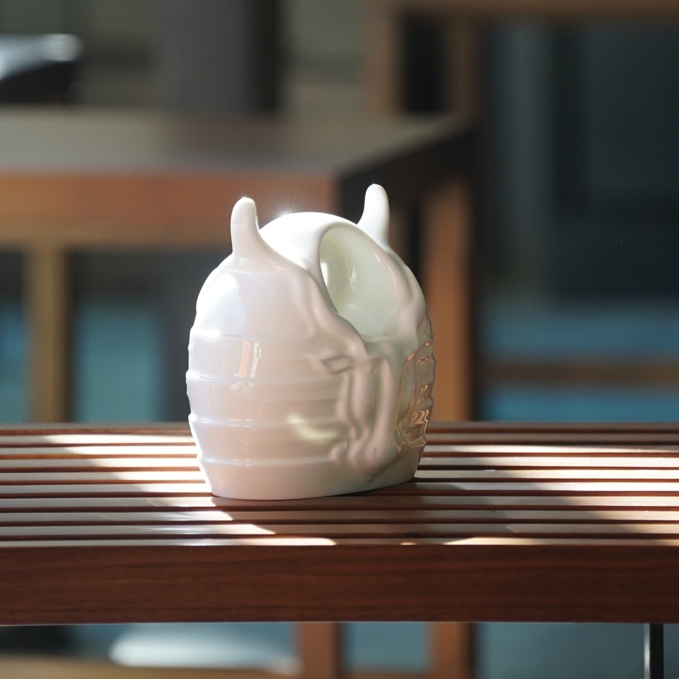 迎新 擺飾 生肖牛 家飾品 居家生活 白瓷