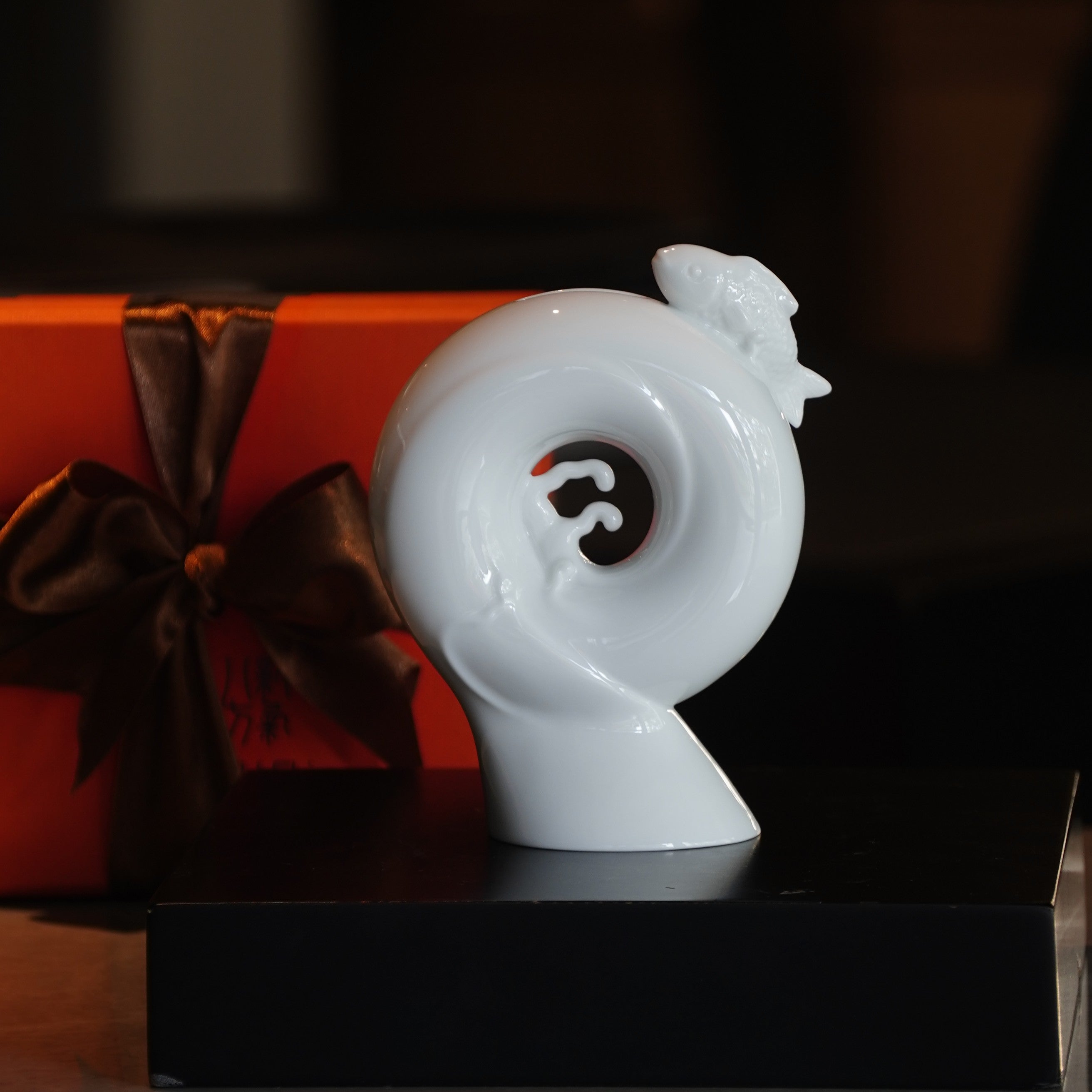 蒸蒸日上 存錢筒 八方新氣 白瓷