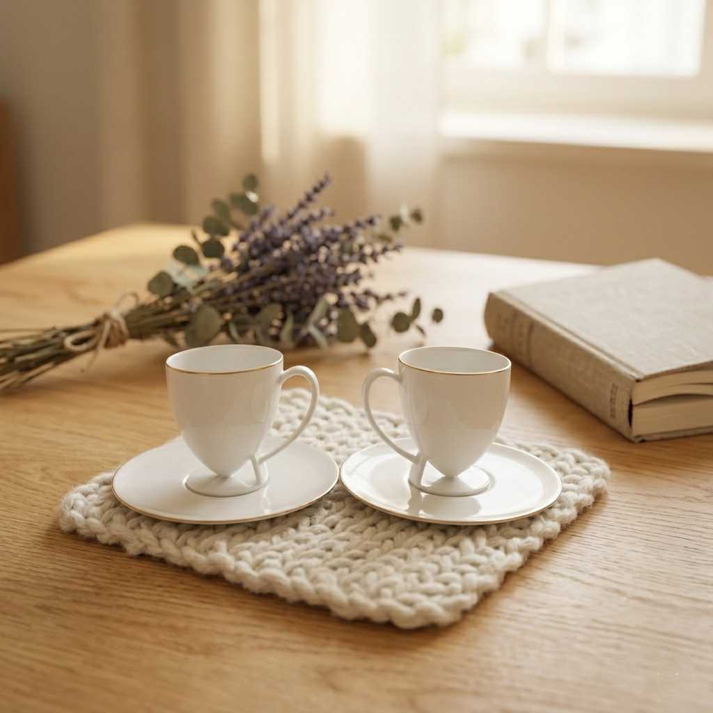 起舞 八方新氣 造形壺 金邊 白瓷藝術 水滴狀 花苞