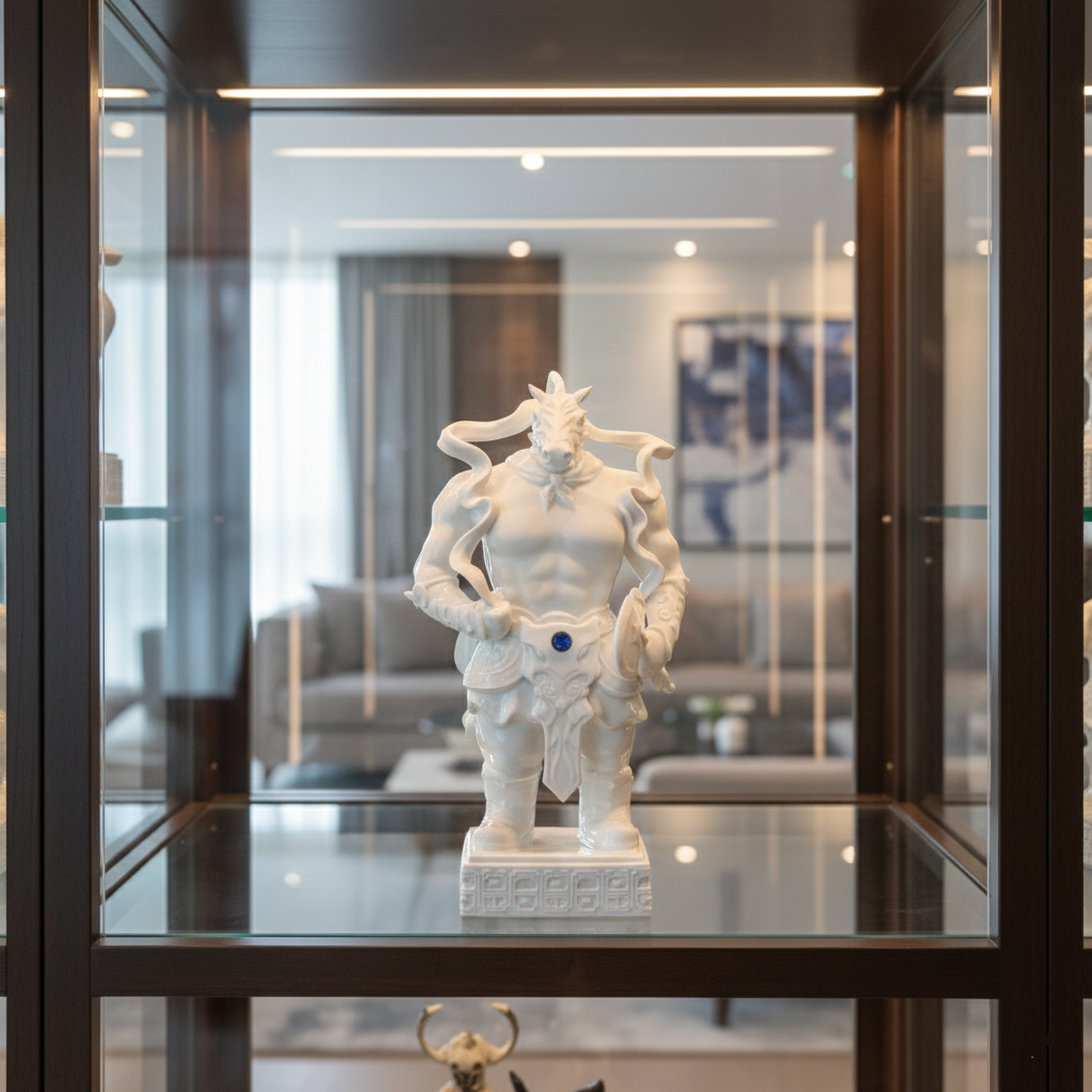 常勝 馬年生肖 擺件 家居生活 象徵勝利與堅定意志的瓷器藝術品