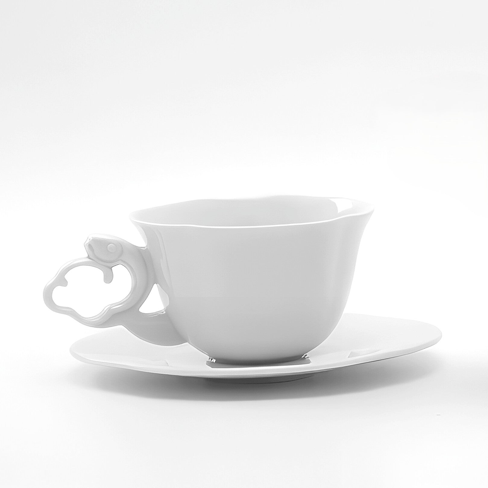 八方新氣 瓷器茶具 與海共舞杯盤組 茶杯咖啡杯皆可適用 喬遷企業送禮