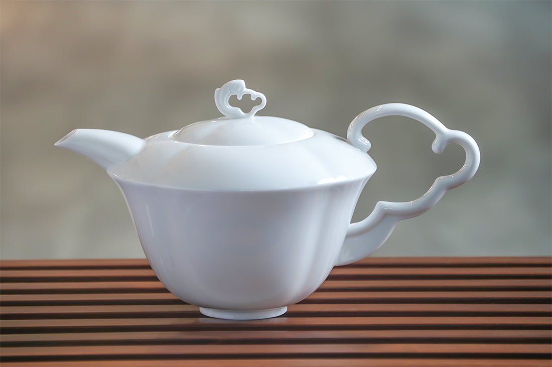 八方新氣 瓷器茶具與海共舞壺 茶與咖啡皆可適用 喬遷企業送禮