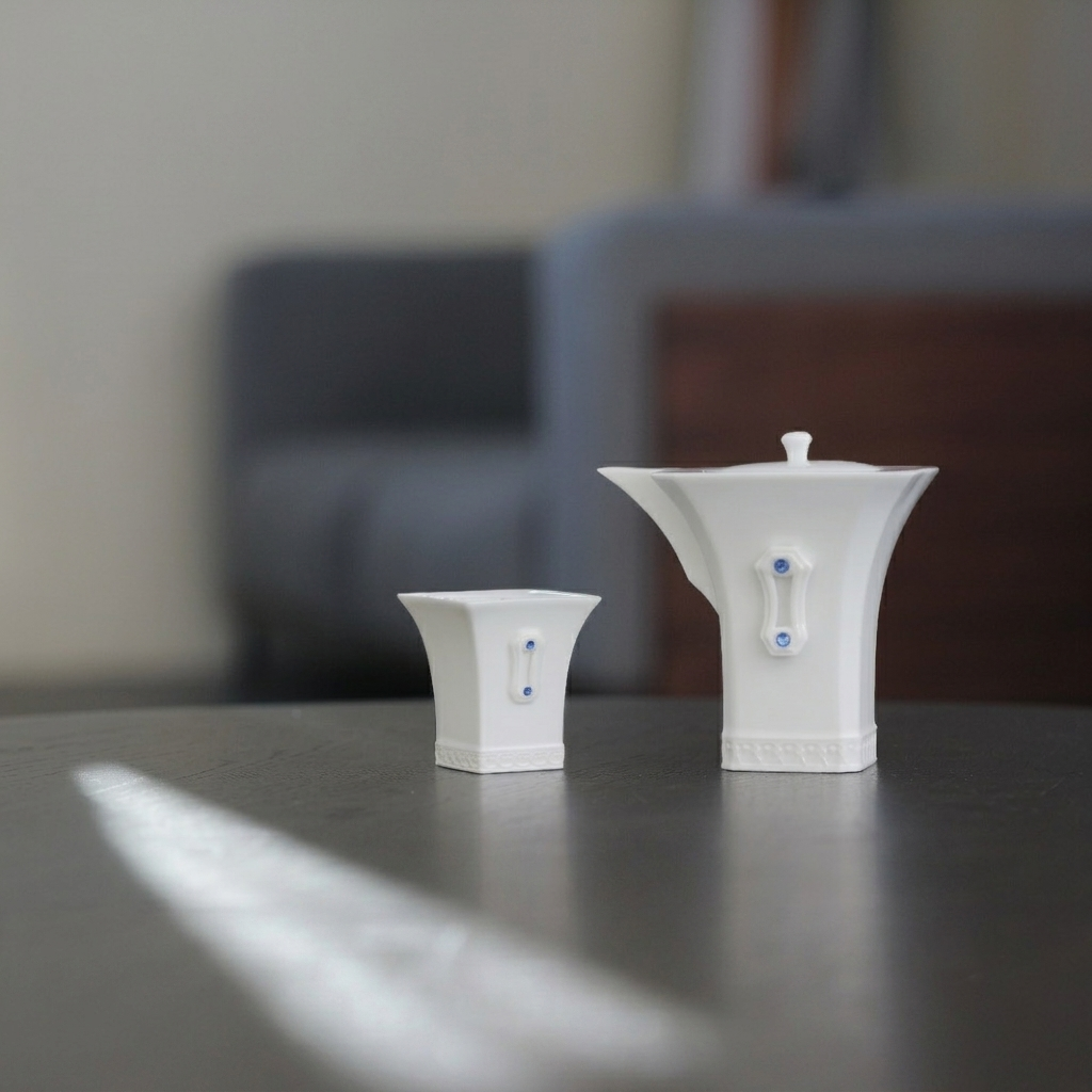 八方新氣 明珠在握 茶具 茶器 咖啡杯 瓷器 壺 白瓷 王俠軍