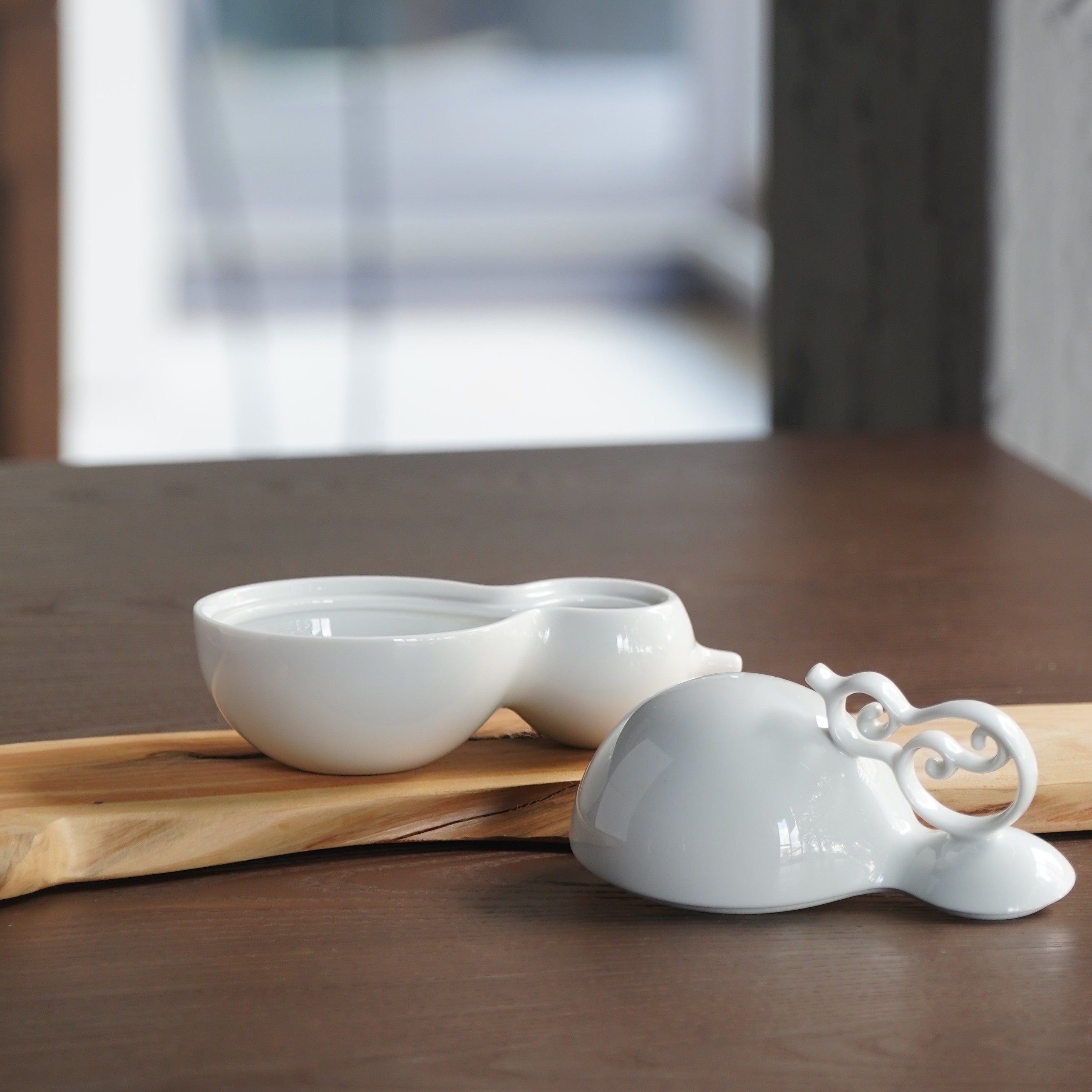 八方新氣 相依 收納盒 瓷器 送禮 糖果盒 珠寶盒 白瓷 家飾品 居家生活