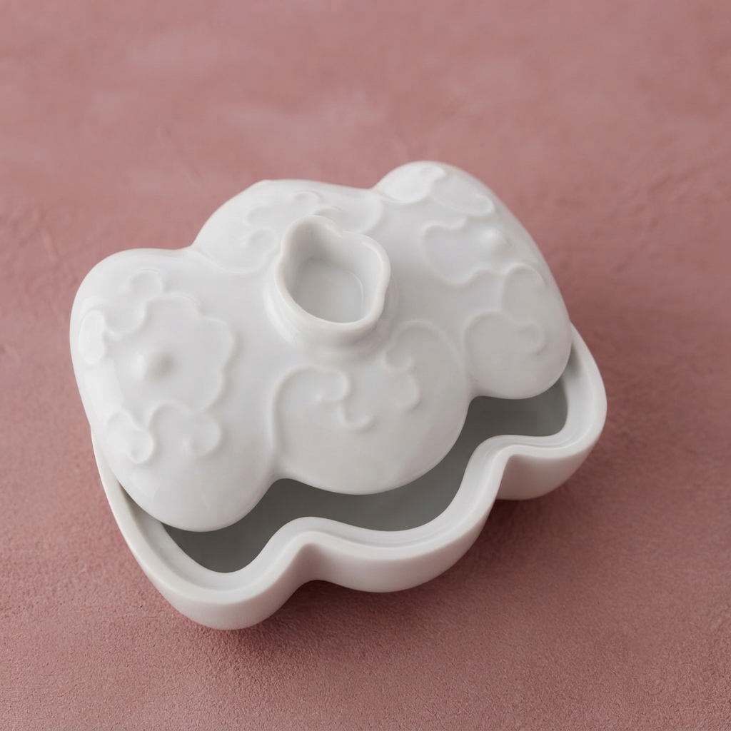 八方新氣 瓷器 送禮 福滿 陶瓷 禮盒 瓷盒 收納盒 白瓷 擺飾 禮物 糖果盒 瓜果盒 珠寶盒