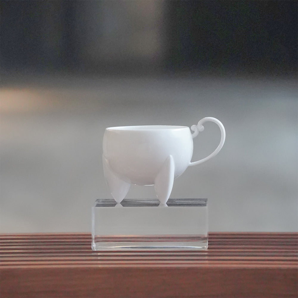 八方新氣 荷花 王俠軍 茶具組 茶器 咖啡杯 杯子款式 造形杯 白瓷藝術