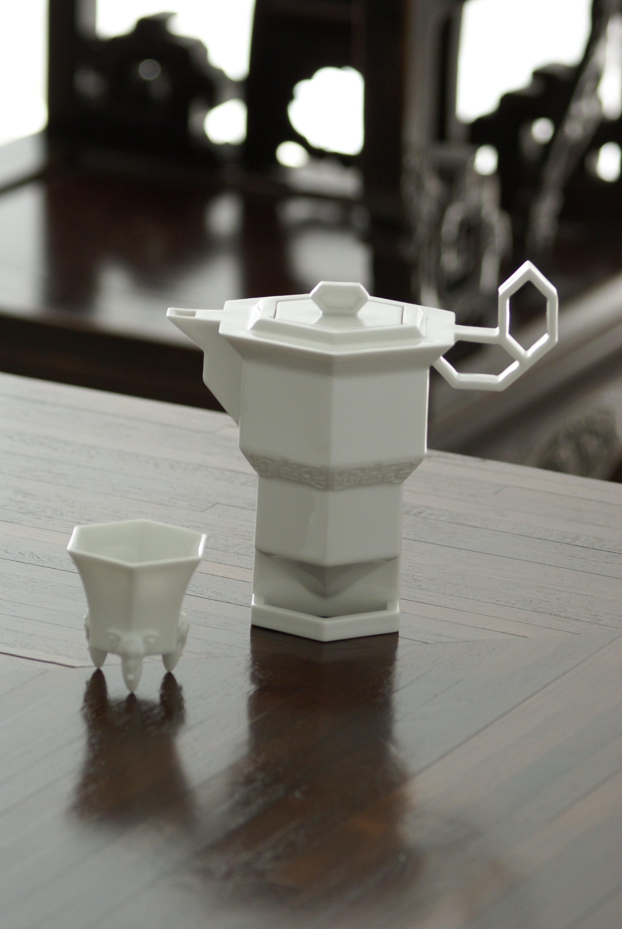 四季豐登系列冬季茶具作品|NewChi Porcelain 設計瓷器