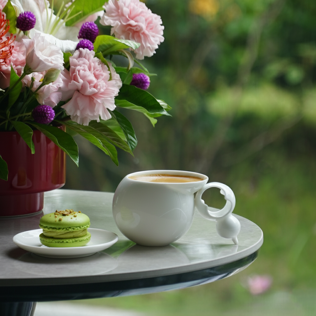 八方新氣 白瓷 親密時光 咖啡杯 茶杯 葫蘆相依造型 居家生活 餐具