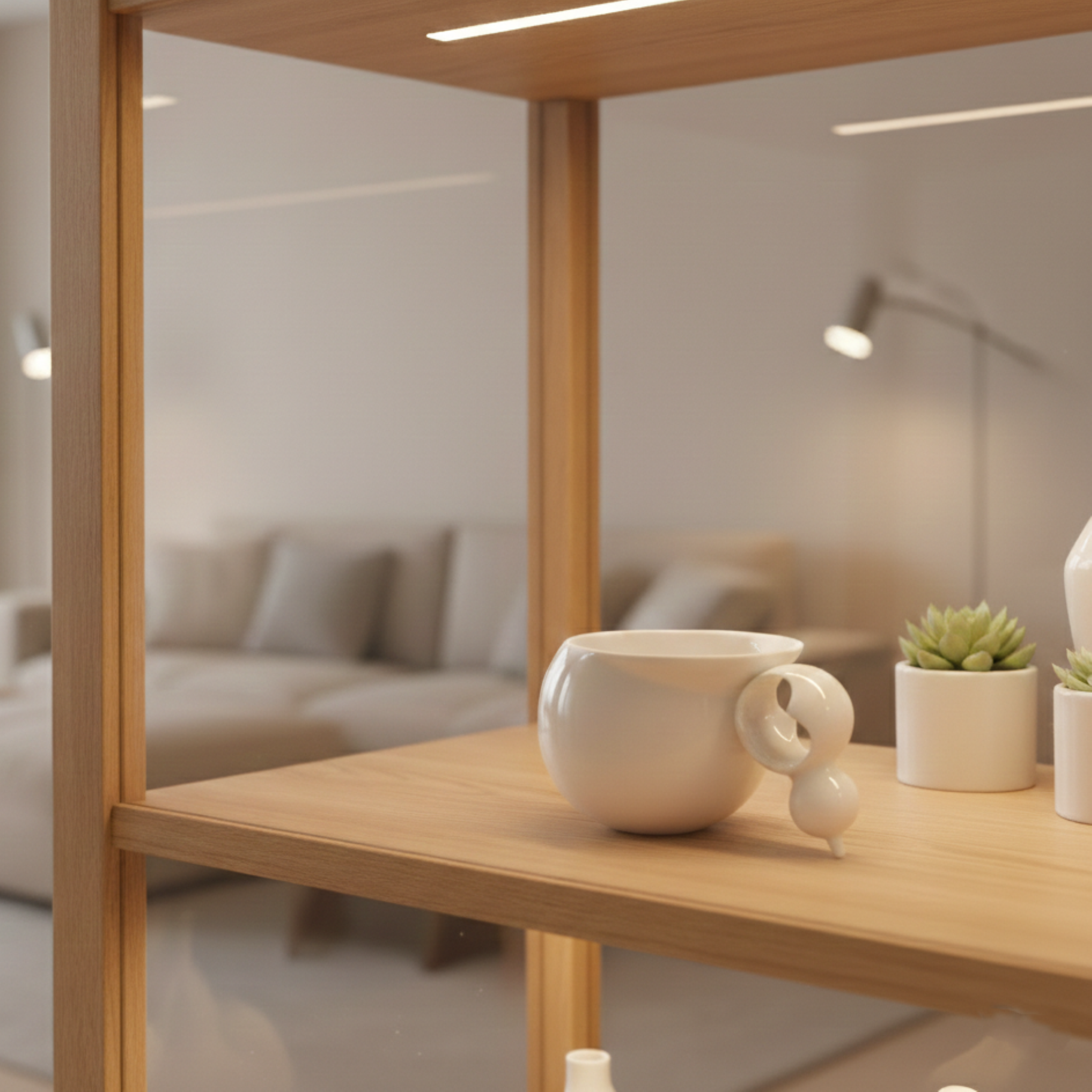 八方新氣 白瓷 親密時光 咖啡杯 茶杯 葫蘆相依造型 居家生活 餐具