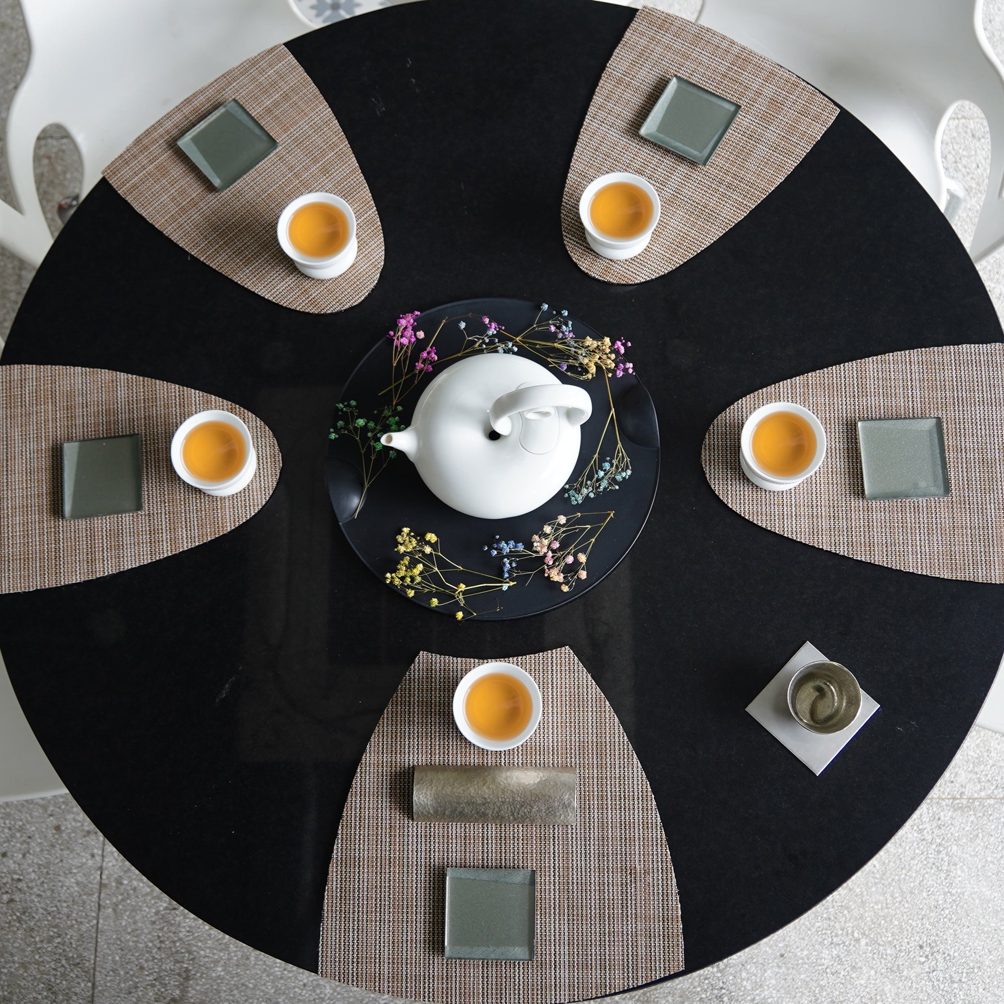 圓好夢 廚房餐桌 茶杯 茶壺 杯壺 荼具 白瓷 王俠軍 八方新氣