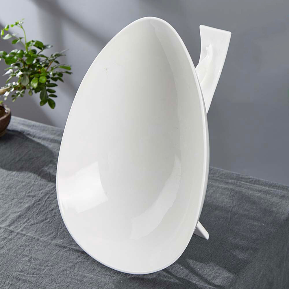 八方新氣 滿載 水果盤 糖果盤 禮物 白瓷 擺飾