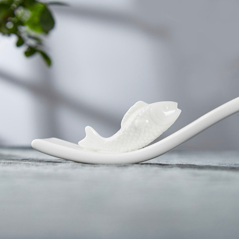 現代禪意果盤藝術擺飾細節 力爭上游的小魚|王俠軍設計