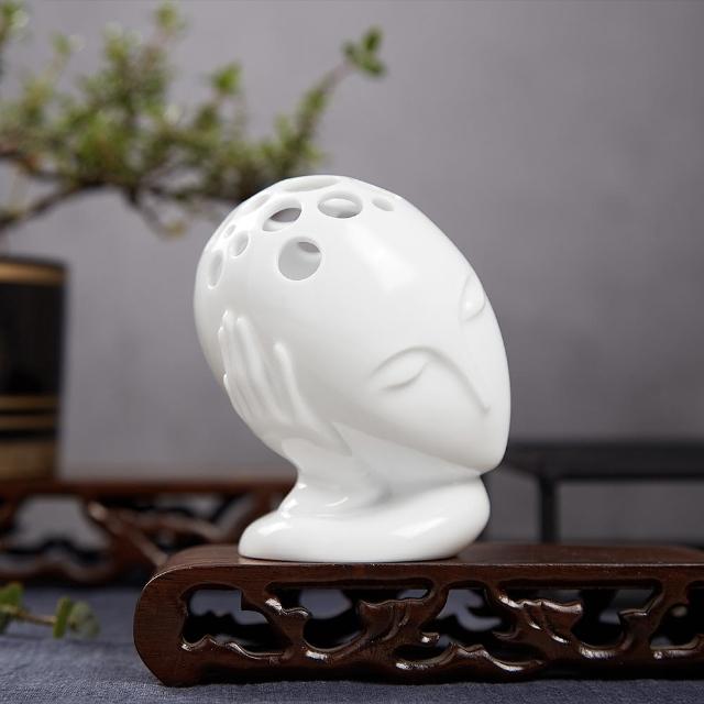 八方新氣 藝術瓷器 筆筒 王俠軍 典藏 筆筒 忘憂 花架 花瓶 花器 造形花瓶