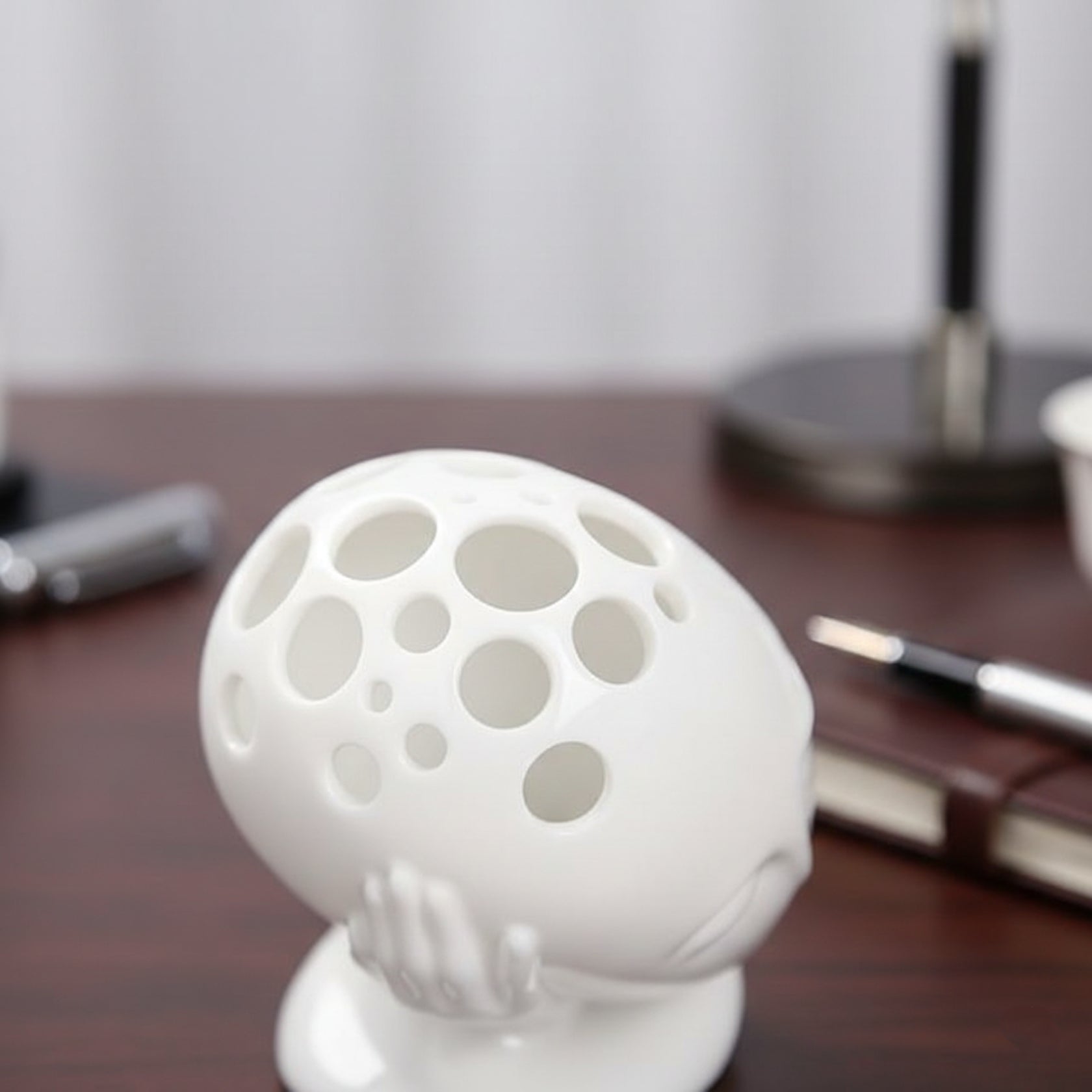 八方新氣 藝術瓷器 筆筒 王俠軍 典藏 筆筒 忘憂 花架 花瓶 花器 造形花瓶