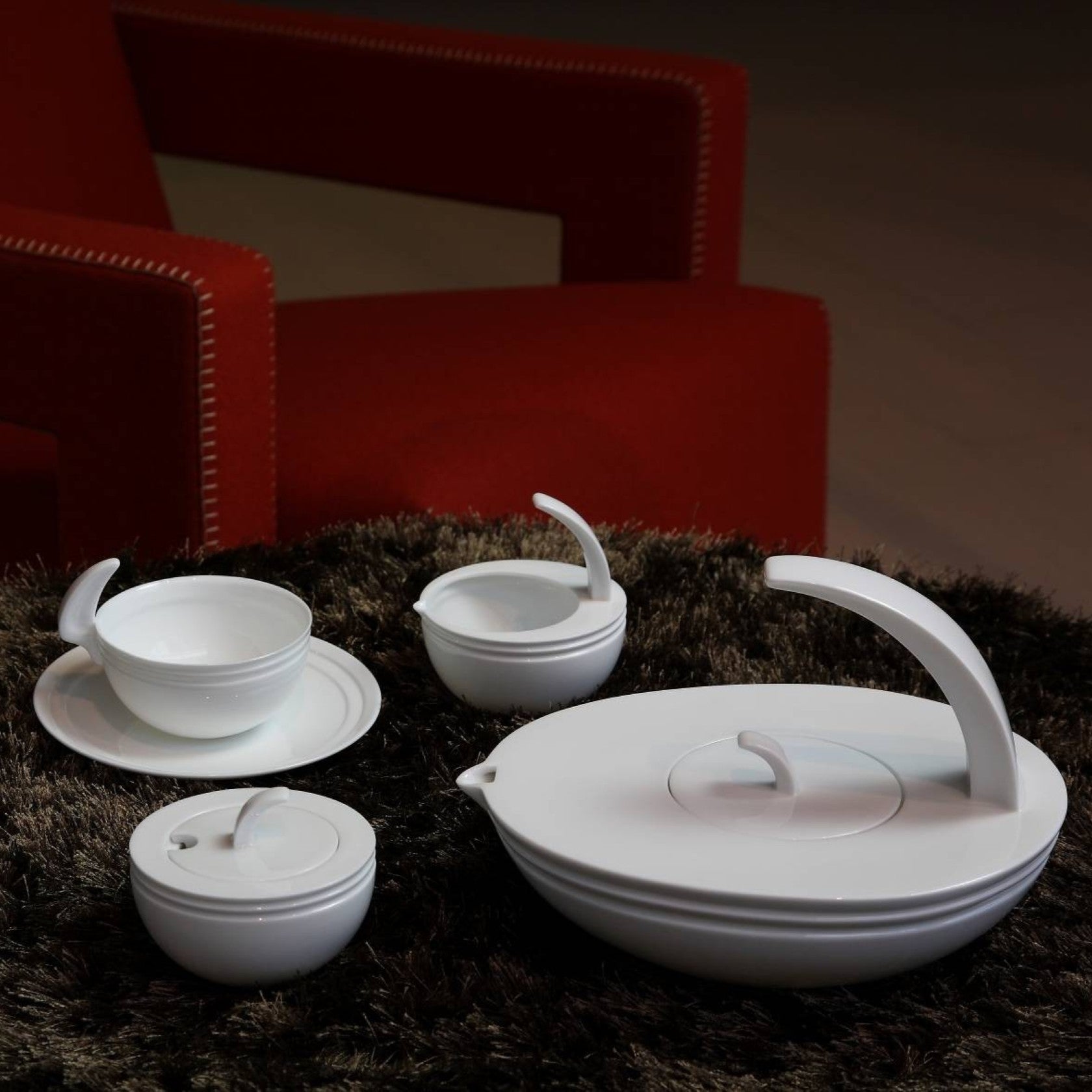 八方新氣 風水 咖啡杯 茶杯 瓷器 杯子 亮面 白色 浪花 把手 茶具 茶器 造形杯 杯子款式