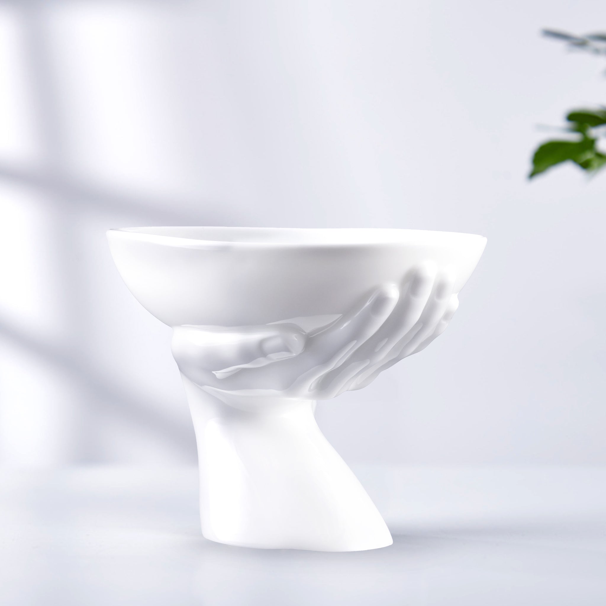 八方新氣 富貴吉祥 陶瓷擺件盤 瓷器擺飾