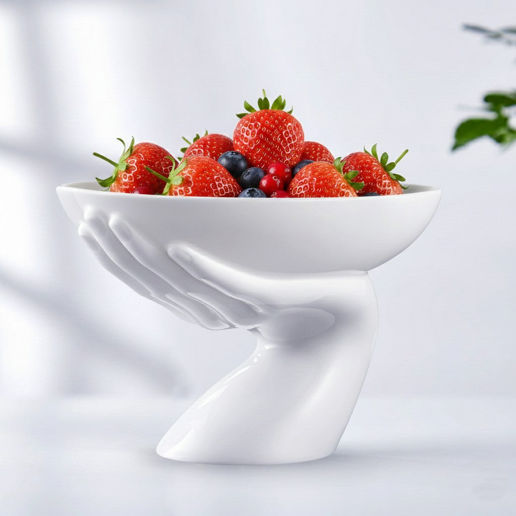 八方新氣 富貴吉祥 陶瓷 水果盤 盤子 擺件盤 瓷器 擺飾 白瓷 居家生活