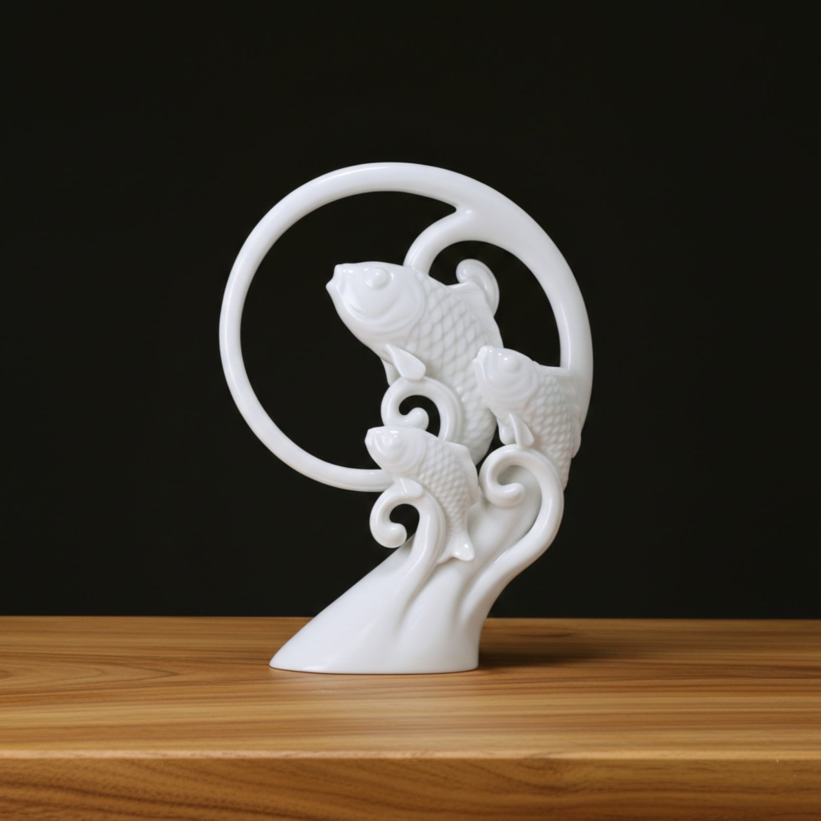 八方新氣 合作無間 魚 陶瓷 擺飾 禮物 禮盒 居家擺飾 居家生活