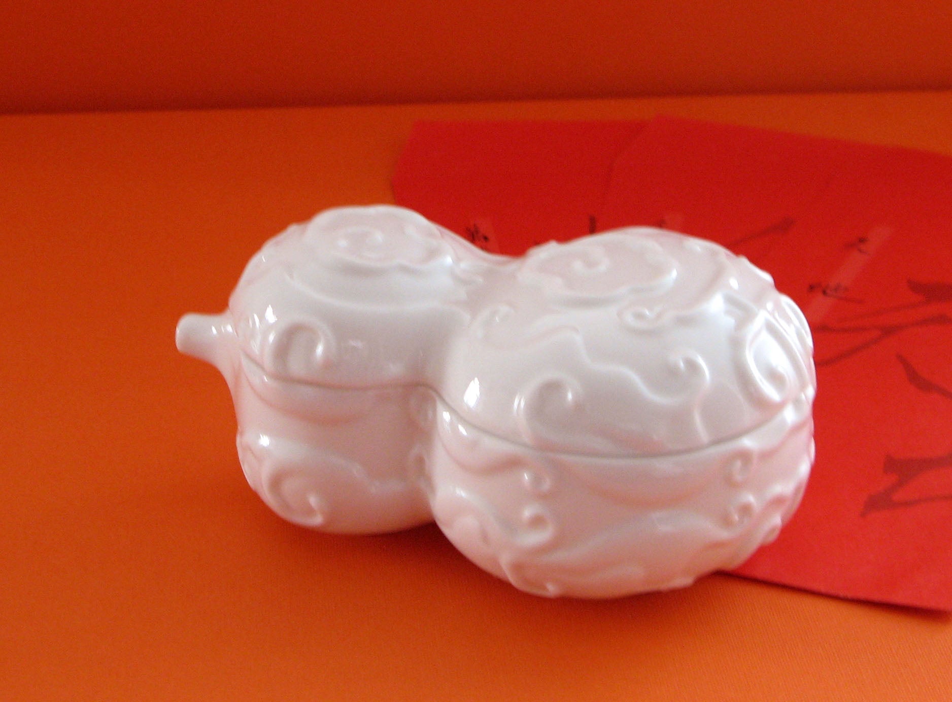 八方新氣 瓷器 送禮 喜福會 陶瓷 收納盒 白瓷 擺飾 禮物 糖果盒 葫蘆 花生