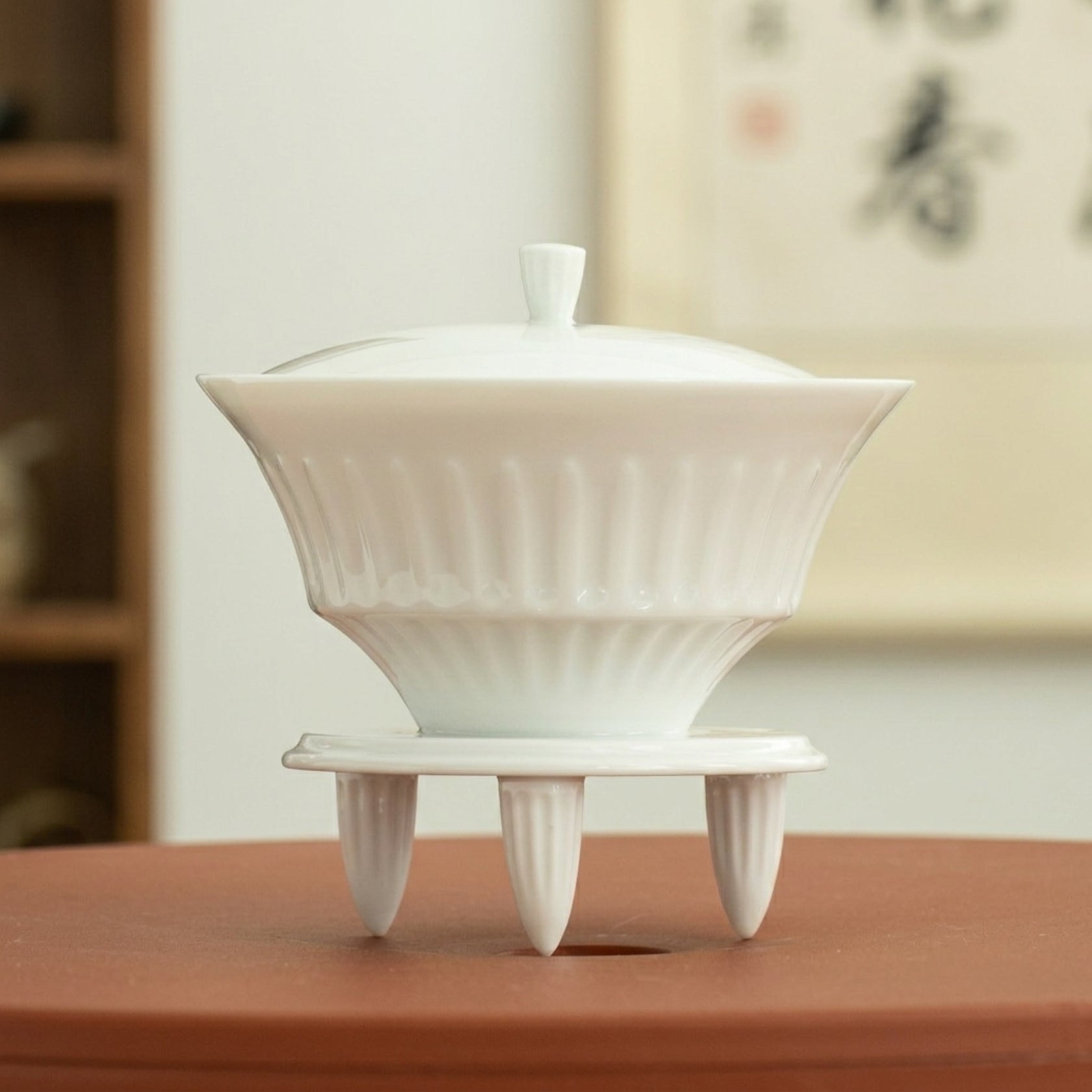 八方新氣 鼎盛 陶瓷 茶杯 蓋杯 瓷器 白瓷 咖啡杯 造形杯 禮盒 送禮