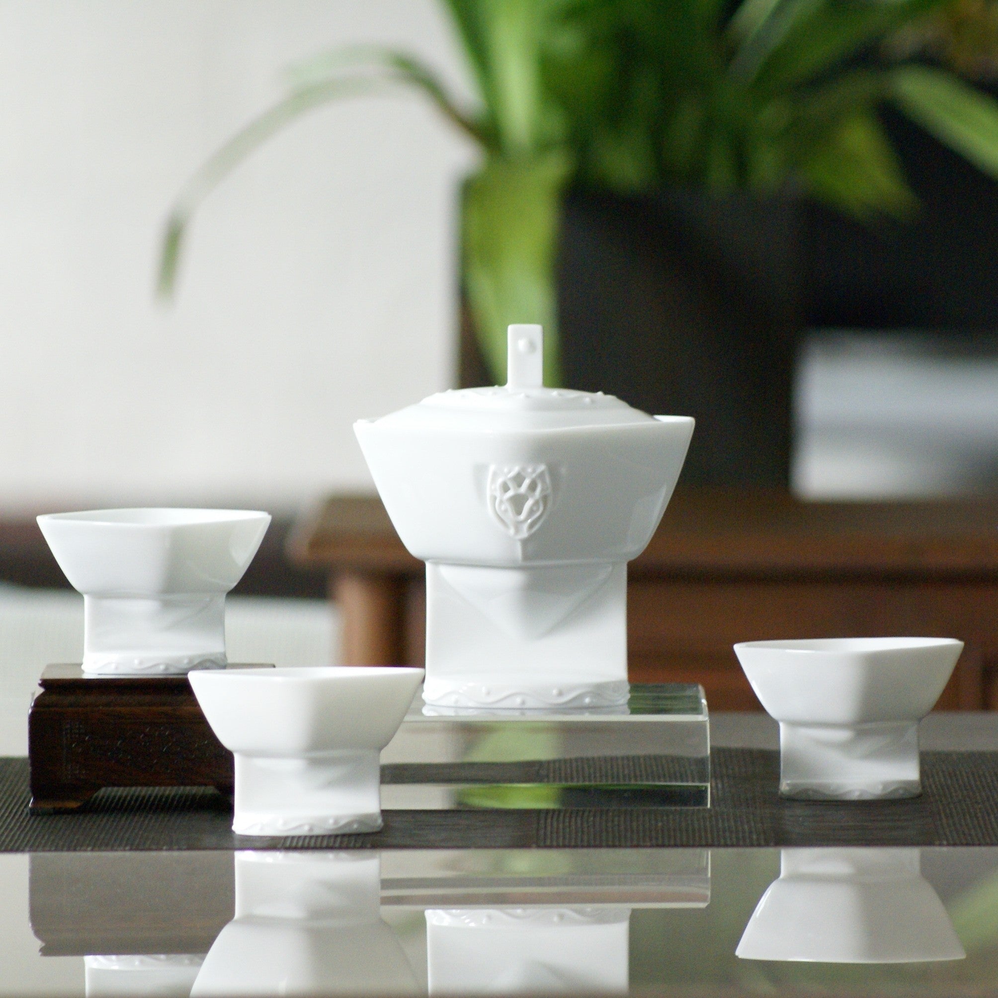 八方新氣 花祭 陶瓷 茶杯 蓋杯 瓷器 白瓷 咖啡杯 造形杯