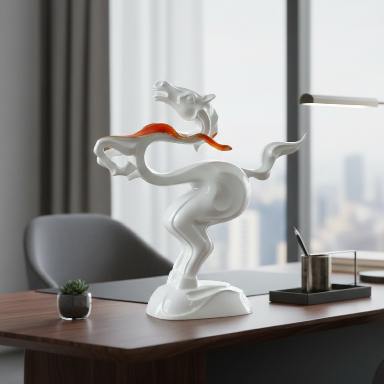 躍馬中原 馬年生肖 藝術擺飾 收藏 造形馬 八方新氣 限量