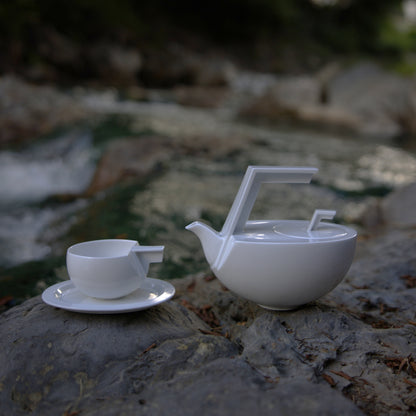 海量茶具組居家陳列｜適合茶席與咖啡分享的白瓷收藏