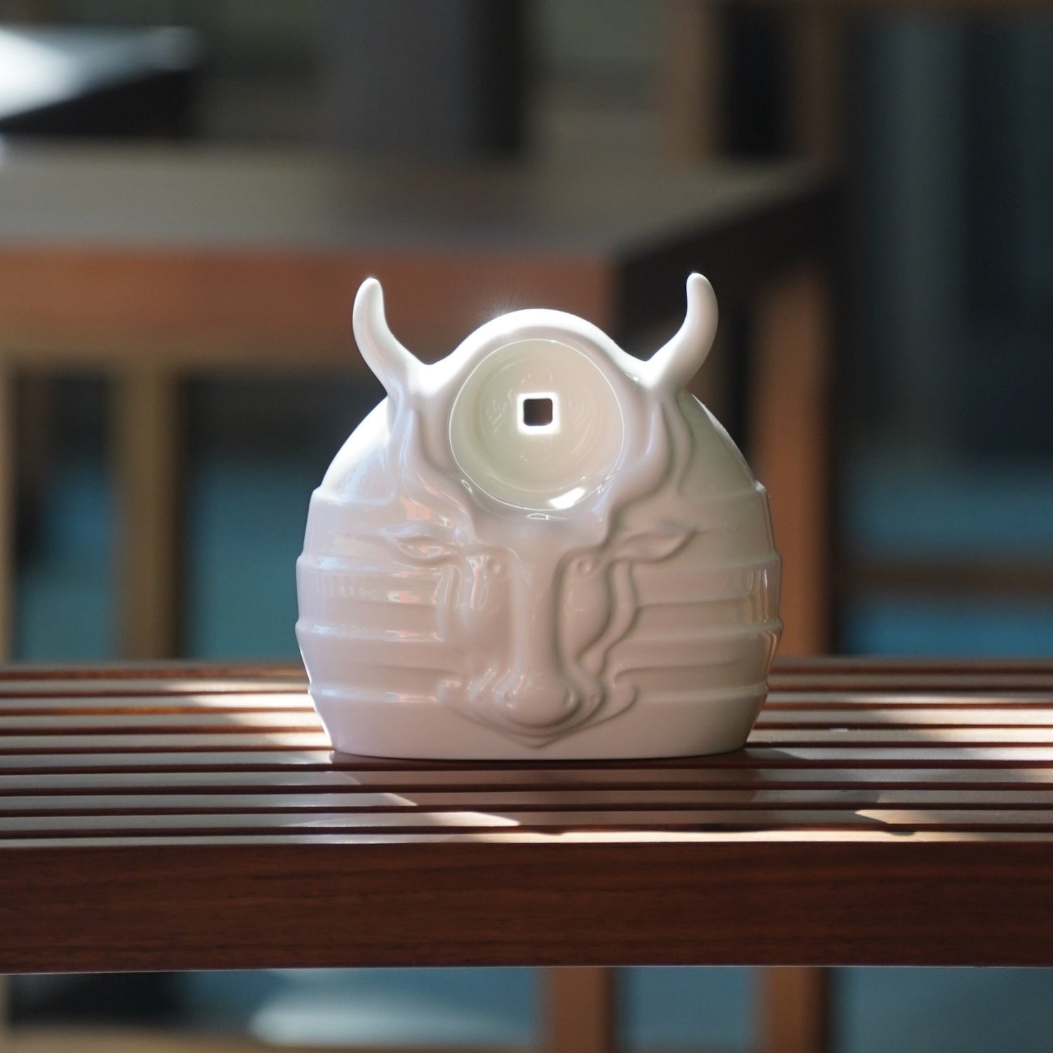 迎新 擺飾 生肖牛 家飾品 居家生活 白瓷