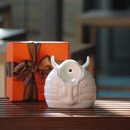 迎新 擺飾 生肖牛 家飾品 居家生活 白瓷