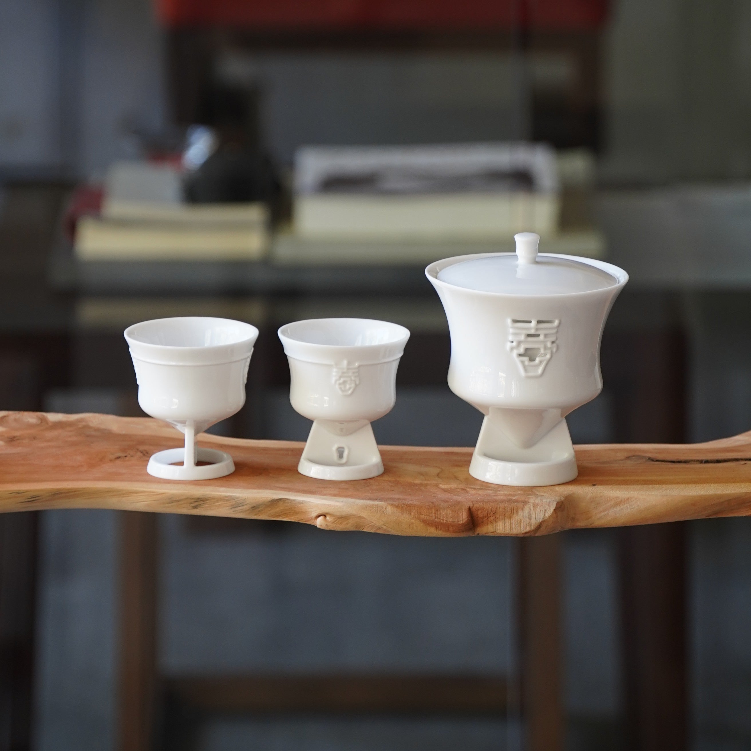 八方新氣 迎春 蓋杯 白瓷 咖啡杯 茶杯 茶具 茶器 對杯 禮物 禮盒