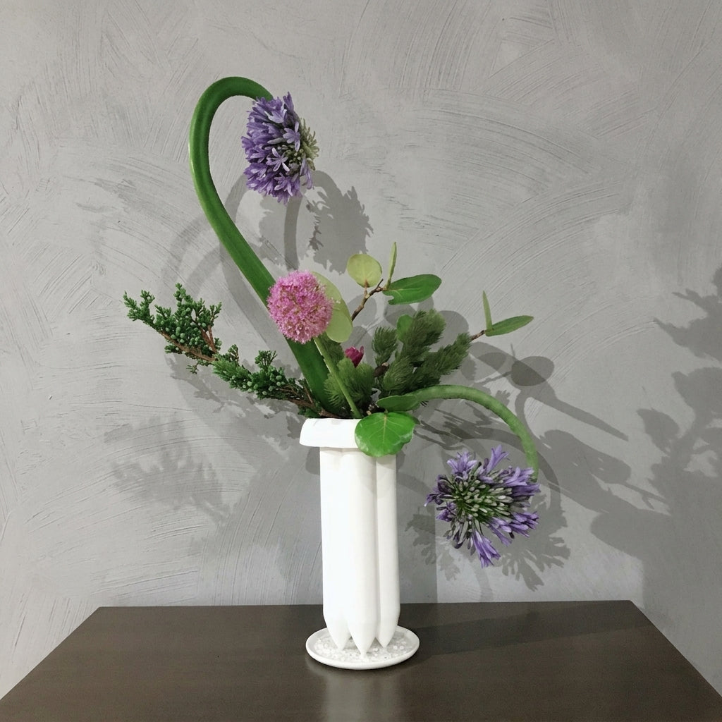 燦爛 八方新氣 花器 白瓷花瓶 王俠軍 蝴蝶雲紋 福 梅花 限量