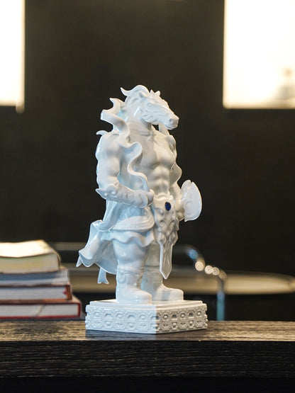 常勝馬年生肖擺件｜象徵勝利與堅定意志的瓷器藝術品