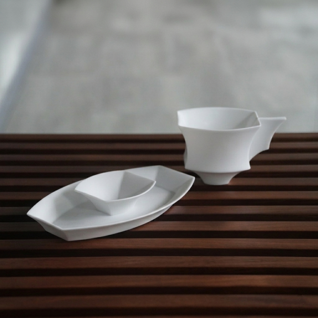八方新氣 帝國記憶 方杯長盤 咖啡杯組 茶具 茶器 杯盤組