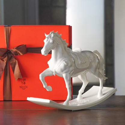 adiant Victory │ Year of the Horse Collectible Sculpture │ A Joyous Symbol of Triumph &amp; Recognition (Limited Edition of 222)