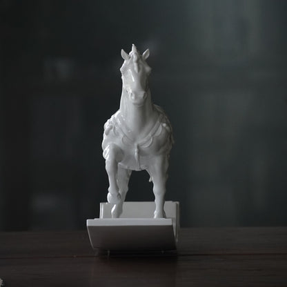 馬上光彩 八方新氣 家居生活 藝術收藏 白瓷 馬年生肖 家飾佈置 過年