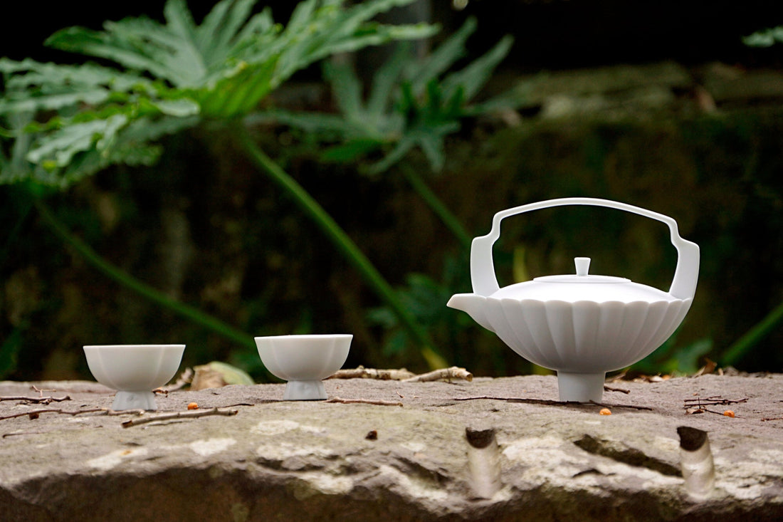 春嵐茶壺與茶杯組｜山水意象設計、現代東方美學