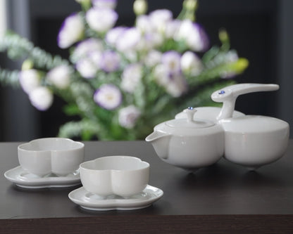 融合星宿與當代設計的禮贈茶具，為重要時刻增添意義 Gift-worthy tea set combining star deity symbolism with modern design, perfect for meaningful occasions