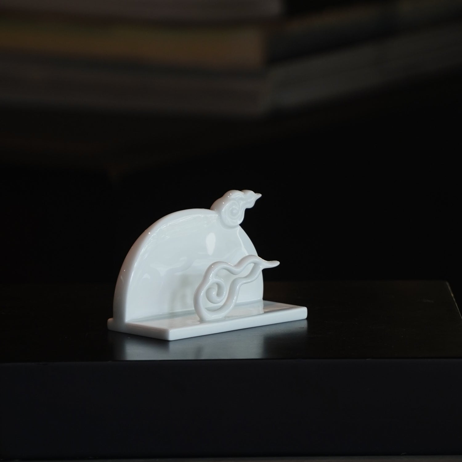 雲遊 名片座 八方新氣 白瓷 雲朶