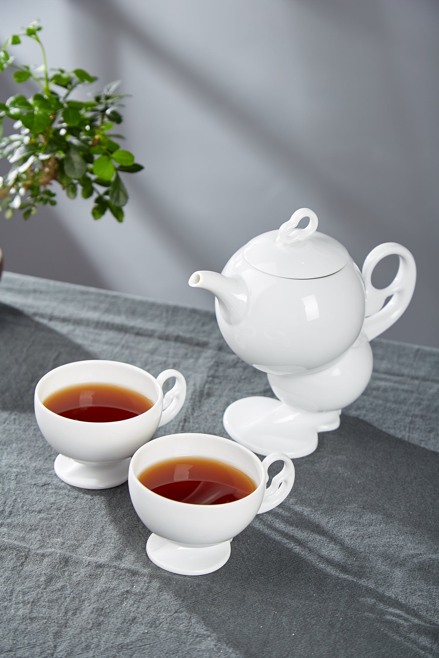 秋躍幸福瓷器茶具使用情境照｜送禮推薦