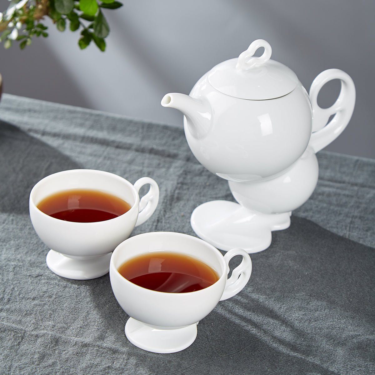 秋躍幸福瓷器茶具使用情境照｜送禮推薦