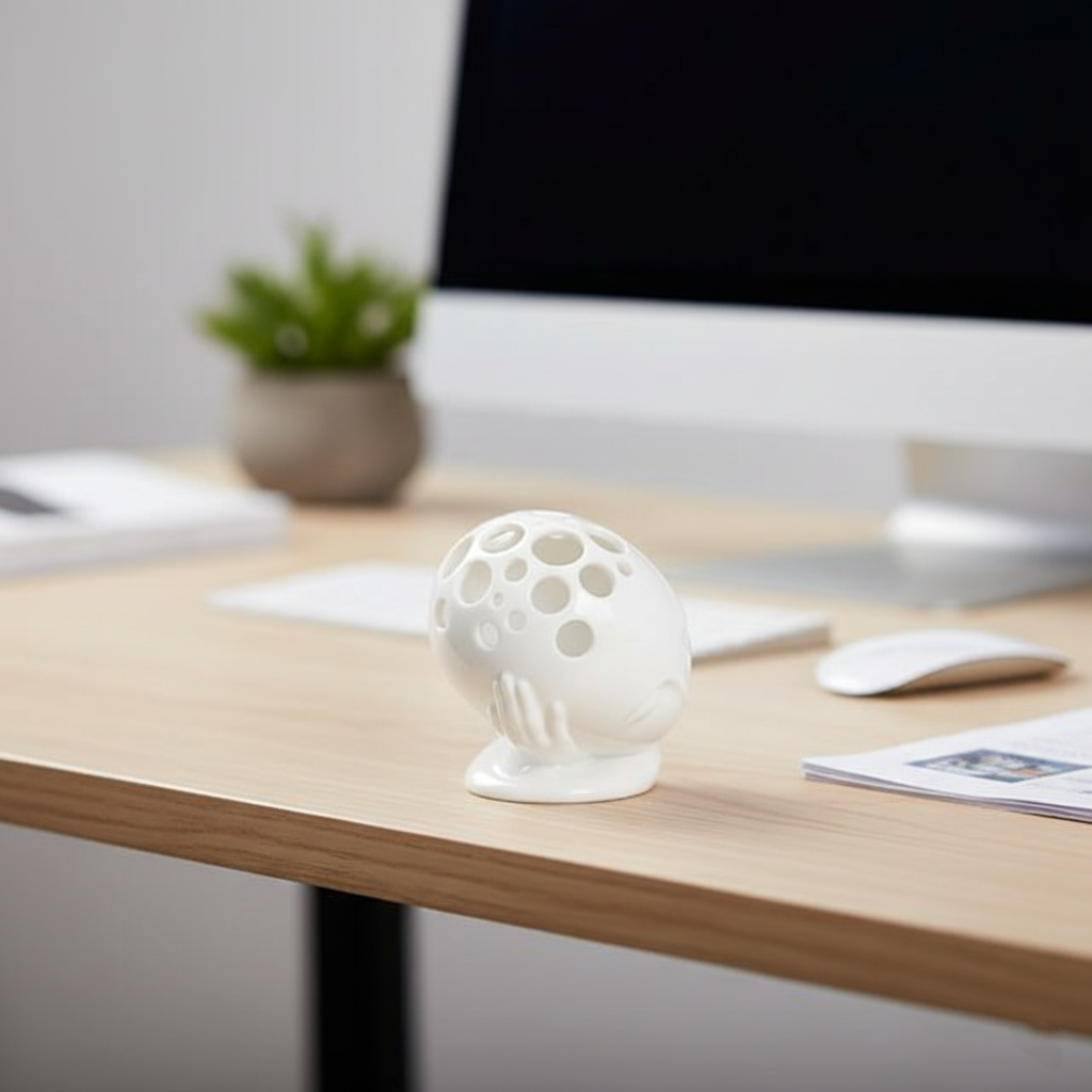 八方新氣 藝術瓷器 筆筒 王俠軍 典藏 筆筒 忘憂 花架 花瓶 花器 造形花瓶 居家生活