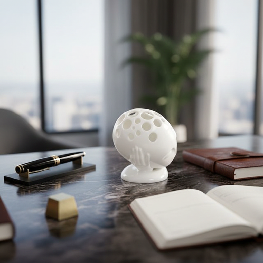 八方新氣 藝術瓷器 筆筒 王俠軍 典藏 筆筒 忘憂 花架 花瓶 花器 造形花瓶 居家生活