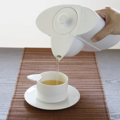 八方新氣 隱士 茶杯 咖啡杯 瓷器 杯子 亮面 白色 茶具 茶器 杯子款式 造形壺