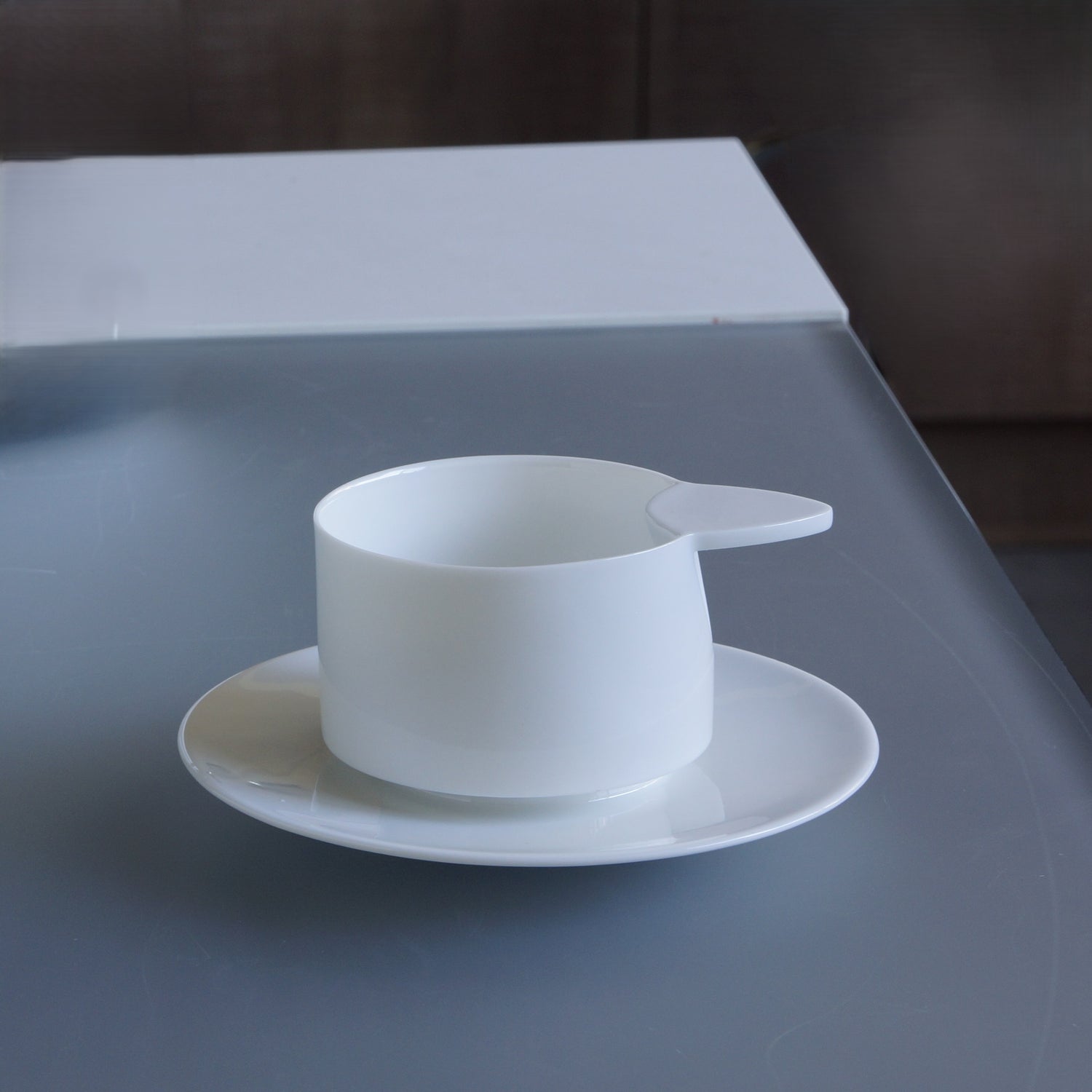 八方新氣 隱士 茶杯 咖啡杯 瓷器 杯子 亮面 白色 茶具 茶器 杯子款式 造形杯