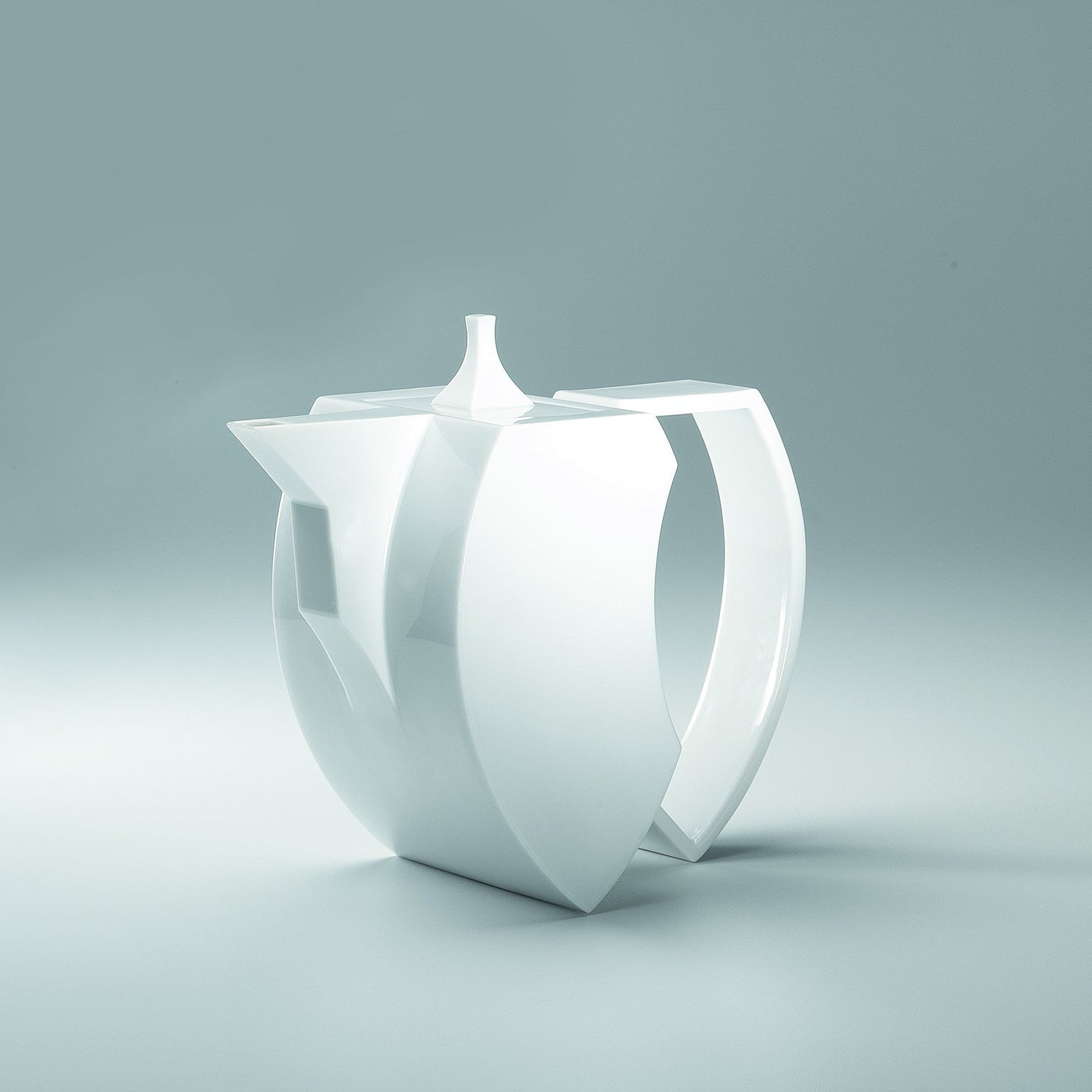 形影 白瓷杯盤組 造形杯 造形壺