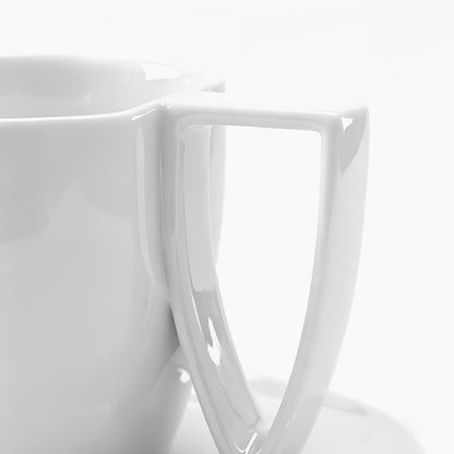 形影 白瓷杯盤組 造形杯 造形壺