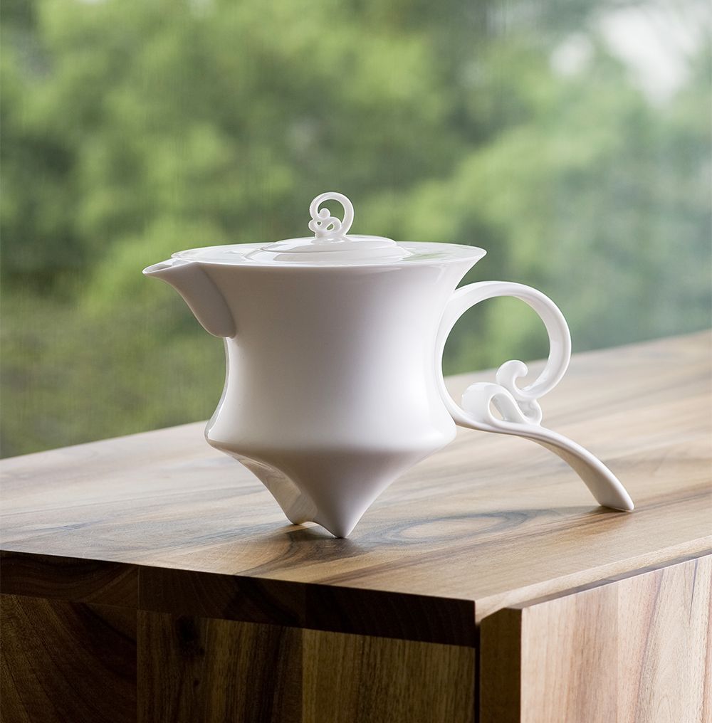 風影咖啡杯 居家生活 白瓷 藝術造形杯 八方新氣 咖啡壺