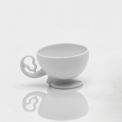 秋躍幸福 八方新氣 藝術造形杯 葫蘆 白瓷 茶具組 荼器 居家生活